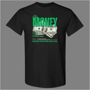 Big Money Big Business Hustle Graphic Streetwear T-Shirt